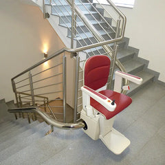 Handicare Freecurve Curved Stairlift Handicare Freecurve Curved Stairlift