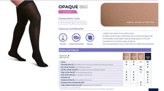 Essential Opaque 860 Compression Socks