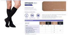 Essential Opaque 860 Compression Socks