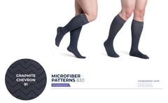 Microfiber Patterns 830 Compression Socks
