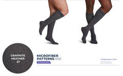 Microfiber Patterns 830 Compression Socks