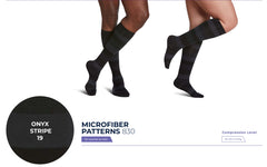 Microfiber Patterns 830 Compression Socks