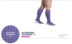 Microfiber Patterns 830 Compression Socks