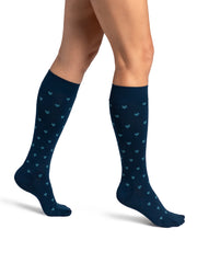 Microfiber Patterns 830 Compression Socks