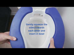 MOBB 2 Inch Adjustable Raised Toilet Seat