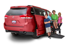 Toyota Sienna with VMI Northstar Conversion (Powered In-Floor Ramp)