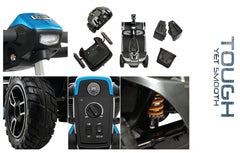 Pride Revo 2.0 4 Wheel Travel Mobility Scooter