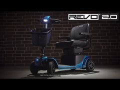 Pride Revo 2.0 4 Wheel Travel Mobility Scooter