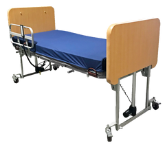 Halsa Electric-Adjustable Bed (Natural Finish)